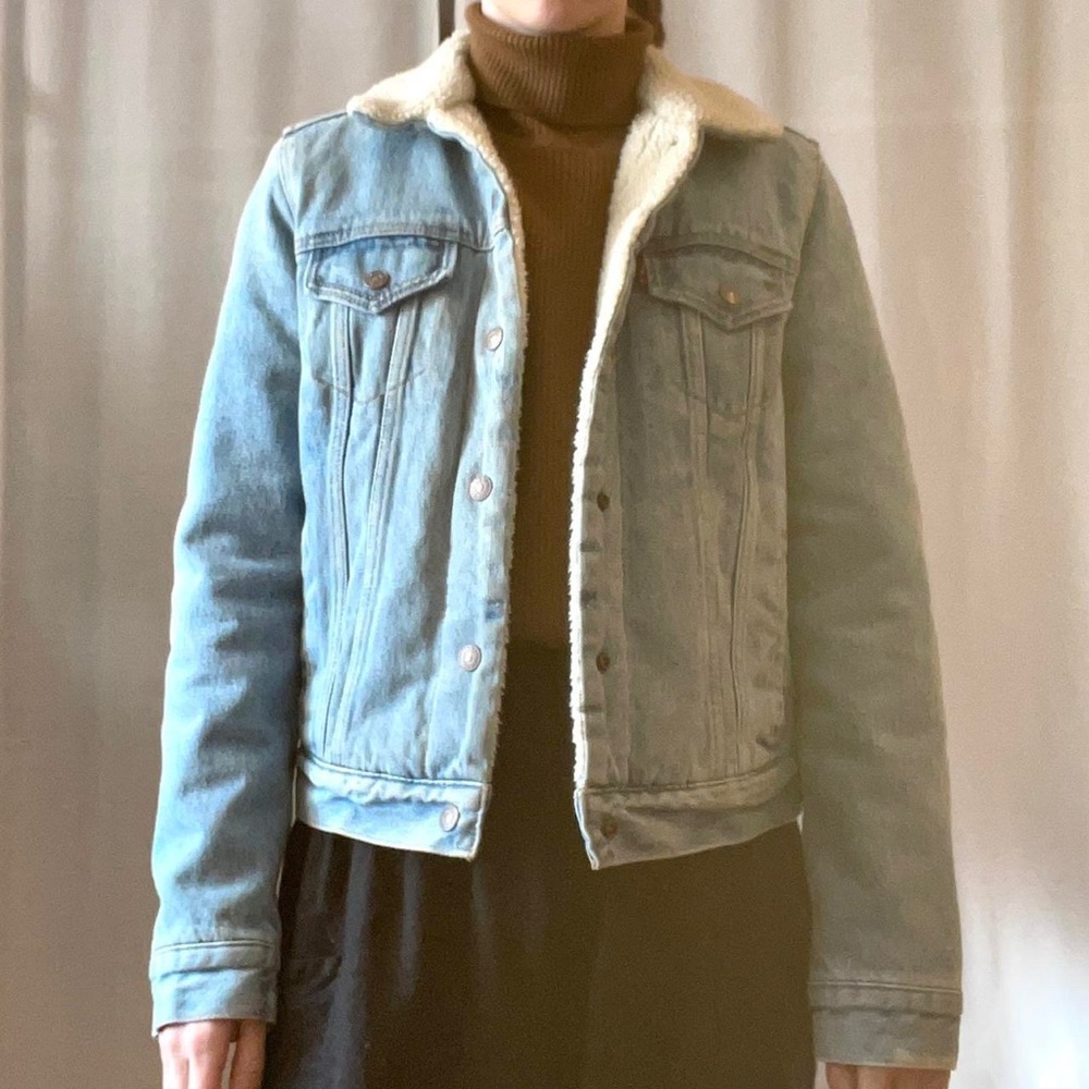 Levis Denim Sherpa Jacket